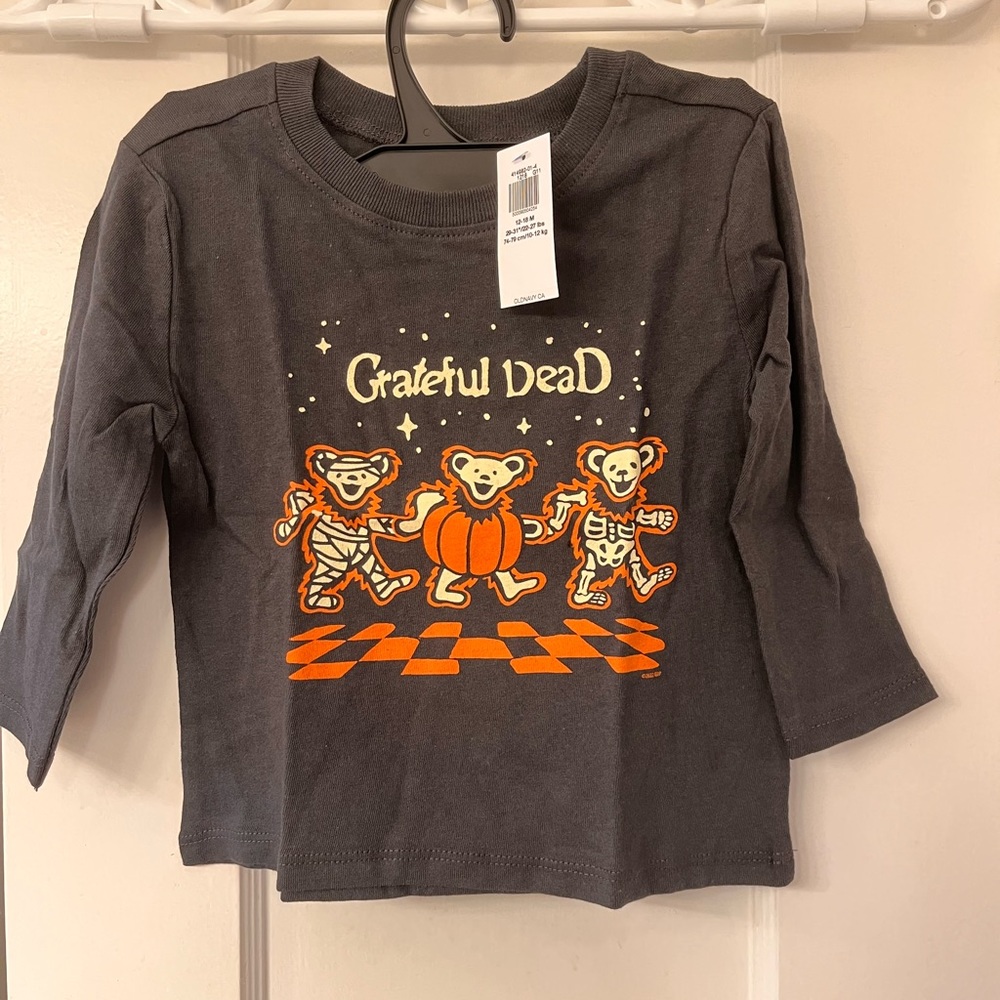 NWT baby Grateful Dead Halloween long sleeve tees - various sizes available